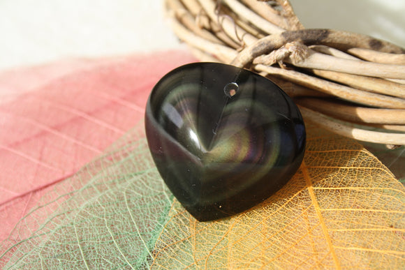 Pendentif en Obsidienne Oeil Céleste