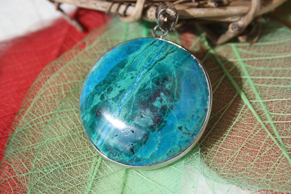 Pendentif en Chrysocolle