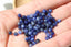 SODALITE perles FACETTES 4 mm