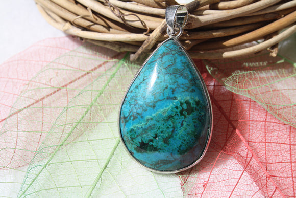 Pendentif en Chrysocolle