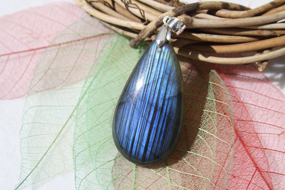 Pendentif en LABRADORITE