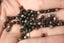 OBSIDIENNE ARGENTEE perles FACETTES 4 mm