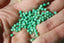 CHRYSOPRASE perles FACETTES 3 mm