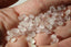 QUARTZ ROSE perles nuggets / baroques