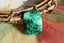 Pendentif en MALACHITE