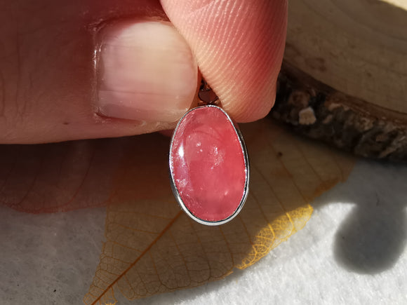 Pendentif en Rhodochrosite