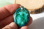 Pendentif en Azurite Malachite