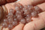 QUARTZ CERISE perles de 4, 6 et 8 mm