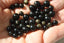 OBISIDIENNE DOREE perles de 4, 6 et 8 mm