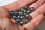 QUARTZ AURA BLEU perles de 4, 6 et 8 mm