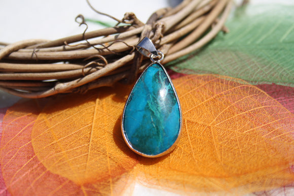 Pendentif en Chrysocolle