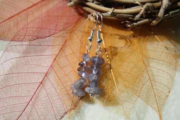 Boucles d'oreilles IOLITE