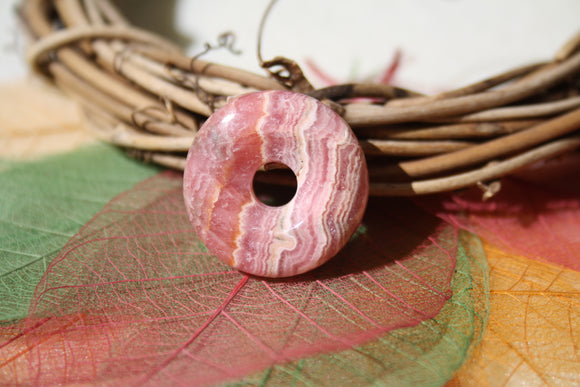 Pendentif en Rhodochrosite