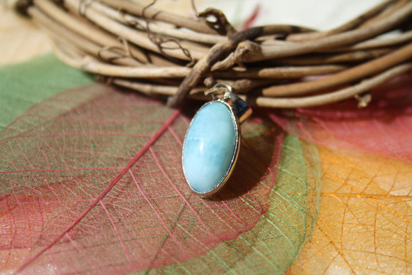 Pendentif en Larimar