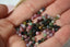 TOURMALINE MIX facettée, 4 mm