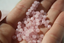 QUARTZ ROSE perles FACETTES 4 mm